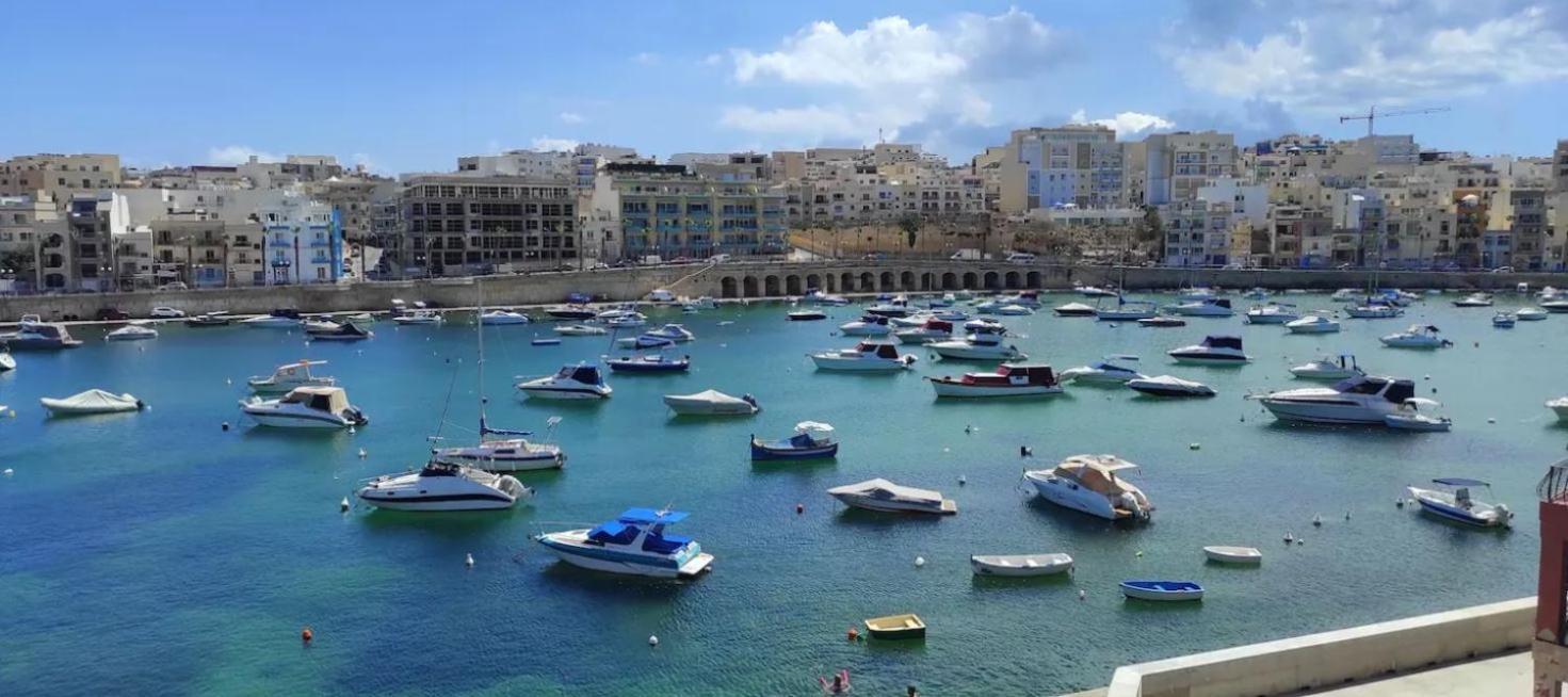 Sea View 2 Bedroom Apartment Marsaskala Exterior photo